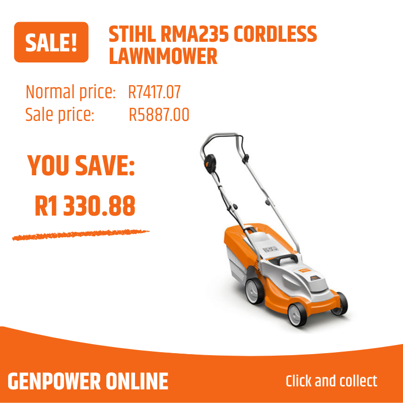 STIHL RMA235 STIHL AK20 CORDLESS LAWN MOWER - Image 2